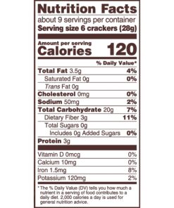 Triscuit Hint of Sea Salt Whole Grain Wheat Crackers, Vegan Crackers, 8.5 oz 28 81j7ZWSg4dL
