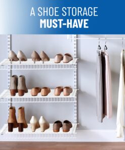 Closet Shelf Liner, Wire Shelf Liners for Closets and Pantry (Set of 4) 12 x 48 inch - Plastic Closet Liners 12x48 Clear 25 81j7tJnYnNL