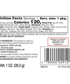 Cracker Jack Original Singles, 1 Ounce (Pack of 25) 25 ct 1oz Caramel Popcorn & Peanuts 24 81j8nDXaxmL