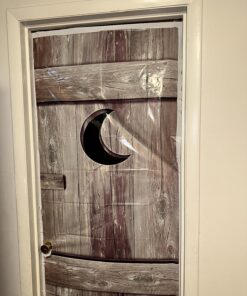 Outhouse Door Cover Party Accessory (1 count) (1/Pkg) 1 Outhouse 24 81jDaMxZt2L