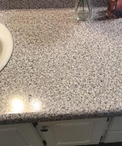 d-c-fix Peel and Stick Contact Paper Grey Granite Stone Look Self-Adhesive Film Waterproof & Removable Wallpaper Decorative Vinyl for Kitchen, Countertops, Cabinets 17.7" x 78.7" 17.7" x 78.7" 55 81jDl0Ev GL