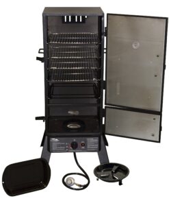 Masterbuilt 20051311 GS30D 2-Door Propane Smoker, 30" (Old Version), Black 42 81jE7E0NJNL