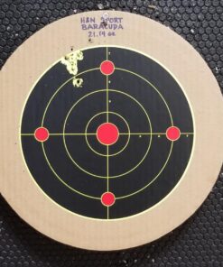 Splatterburst Targets - 8 inch Stick & Splatter Self Adhesive Shooting Targets - Gun - Rifle - Pistol - Airsoft - BB Gun - Pellet Gun - Air Rifle - Made in USA 100 pack 31 81jFWhWAvPL 1