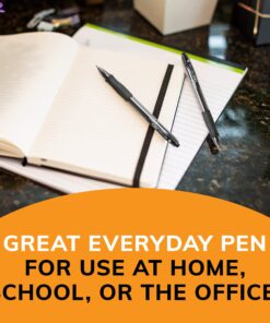 BIC VLG11-BLUE Velocity Retractable Ballpoint Pen, Refillable, Medium Point (1.0 mm), Blue, 12-Count 14 81jHDEOc6JL