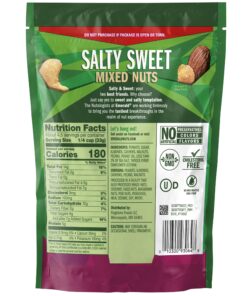 Emerald Nuts, Salty Sweet Mixed Nuts, 5.5 Oz 5.5 Ounce (Pack of 1) 7 81jHKhpqjnL