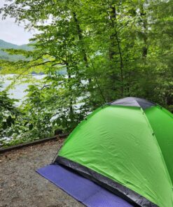 yodo Lightweight 2 Person Camping Backpacking Tent with Carry Bag, Multi Small package -Green 45 81jIBL7nJCL