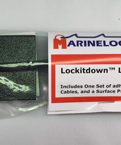 Refrigerator Door Lock Kit - NO PADLOCK (Black) Black 7 81jIfoYxqzL