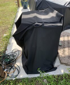 Unicook 40 Inch Smoker Cover for Masterbuilt, Electric Smoker Cover Heavy Duty Waterproof, Square Vertical Smoker Grill Cover Fade and UV Resistant, 23" W x 17" D x 39" H, Black 23”W x 17”D x 39”H 38 81jLrVm KL