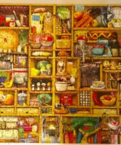 Ravensburger Kitchen Cupboard 1000 Piece Jigsaw Puzzle for Adults – Every piece is unique, Softclick technology Means Pieces Fit Together Perfectly 35 81jMGqDb4KL