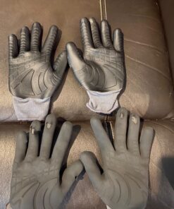 G & F Products - 3100L-DZ-Parent 12 Pairs Large Rubber Latex Double Coated Work Gloves for Construction, gardening gloves, heavy duty Cotton Blend Blue Large (Pack of 12) General Purpose 40 81jMIvbgz4L 1