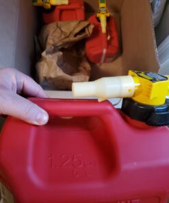 No-Spill 1450 5-Gallon Poly Gas Can (CARB Compliant),Red 40 81jNOawNWcL