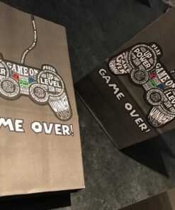 BLUE PANDA Gamer Party Favor Bags, Video Game Party Supplies (5 x 8.5 x 3 in, 36 Pack) 40 81jNXEgKE1L