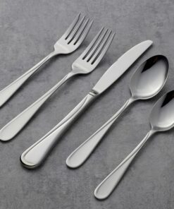 Oneida Flight 45-Piece Stainless-Steel Flatware Set, Service for 8 45-Piece Flatware Set 9 81jNikPI9L