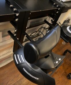 2Set, J-PEIN Desk Mount for Joystick & Throttle - PC Flight Sim Game Support, Adjustable HOTAS System Stand, Durable Gaming Gear Holder, Easy Setup 49 81jPAcU6JRL