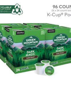 Green Mountain Coffee Roasters Dark Magic Coffee, Keurig Single-Serve K-Cup pods, Dark Roast, 96 Count (4 Packs of 24) 24 Count (Pack of 4) 17 81jQCYXxLPL