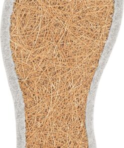 Alternative view of pedag Deo Fresh Natural Terry Cotton & Sisal Insoles, Handmade in Germany, Fully Washable, Perfect for Keeping Feet Dry and Fresh in The Summer, US W12 M9 / EU 42, Gray, 1 Pair US L12/M9/EU42