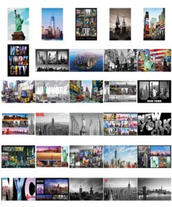 Alternative view of New 60 Various NYC New York Collectible Photo Postcards 4x6 Inch with Box