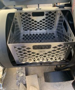 Oklahoma Joe's 5279338P04 Stainless Steel Offset Smoker Charcoal Firebox Basket, Silver 28 81jUkGgB5aL