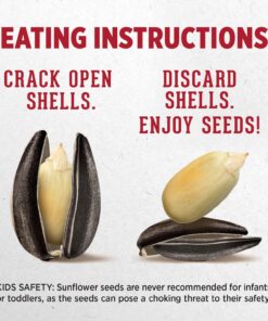 Jumbo Reduced Sodium Sunflower Seeds (4 Pack) 5.25 oz each Salty 15 81jVfgkzwLL