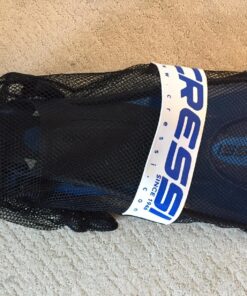 Cressi Palau Short Fins with Mesh Bag Snorkel Packages - Blue, Size - LGXLG 15 81jWFwBqb4L