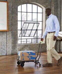 COSCO Shifter Multi-Position Folding Hand Truck and Cart, Green 56 81jX2dGP0FL