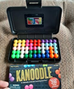 Educational Insights Kanoodle 3D Brain Teaser Puzzle Game, Featuring 200 Challenges, Stocking Stuffer, Gift for Ages 7+ 31 81jXarGOVCL