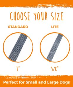 Alternative view of Mighty Paw Double Dog Leash | Dual Dog Leash, Two Dog Leash, Multiple Dog Leash for 2 Dogs, Double Leash for Dogs, Leash Splitter for Large and Small Dogs, 2 Dog Leash, Double Clip Dog Leash Coupler Double Leash w/ Handle Standard | Dogs 30+ lbs