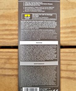 Allen Company - Ballistic Eye Protection for Men and Women - Shooting Accessories That Work with Prescription Glasses Yellow 31 81jYiWGZUjL