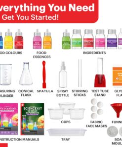 Doctor Jupiter Girls Science Kit for Kids Ages 8-10-12-14 | Gift Ideas for Birthday, Christmas for 8,9,10,11,12 Year Old Girls| 6-8 Experiments of Different Sciences| STEM Learning & Educational Toys Science Kit: Girls 11 81jZ8VpHJ1L