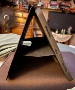 ZUGU Case for 2021/2022 iPad Pro 12.9 inch 5th / 6th Gen - Slim Protective Case - Apple Pencil Charging - Magnetic Stand & Sleep/Wake Cover (Fits Model #’s A2378, A2379, A2461, A2462) - Stealth Black 93 81jazsQbbL