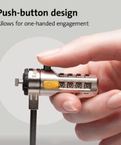 Kensington Combination Cable Lock for Laptops and Other Devices (K64673AM),Black 13 81jbJNbMugL