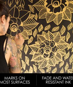 Sharpie Metallic Permanent Markers, Fine Point, Silver, 12 Count - 5 Pack 10 81jcgMZC8tL