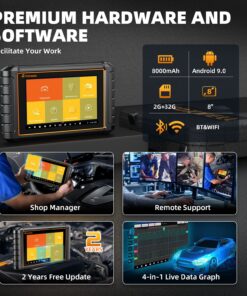 Upgraded NT809BT FOXWELL Bluetooth NT909 and FOXWELL NT301 OBD2 Scanner Live Data 12 81jd2rYns7L