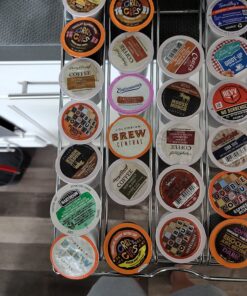 Crazy Cups Flavored Coffee Pods Variety Pack for Keurig K Cups Brewers, Assorted Flavored Coffee Sampler, 40 Count Flavored Coffee Variety Pack 40 Count (Pack of 1) 32 81jehosdznL