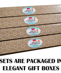 Grace Art Asian Wall Scroll, Set of 4, Four Seasons with Birds 40" x 12" 14 81jepOeP54L