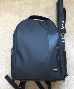 eCost BKP457 Deluxe Camera/Video Padded Backpack for SLR / DSLR Cameras with Microfiber Cloth 17 81jf40dco3L