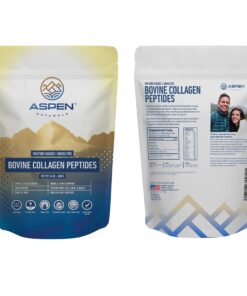 Alternative view of ASPEN NATURALS Collagen Peptides Powder Supplement. Unflavored Grass Fed Hydrolyzed Collagen Powder for Skin Hair Nail Joint. Dairy & Gluten Free. Paleo Friendly Protein Powder for Women & Men. 24 oz 1.5 Pound (Pack of 1)