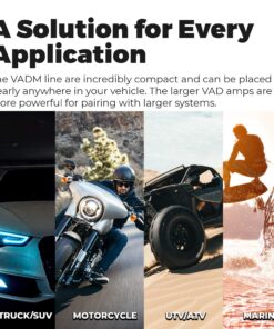 NVX VAD10001 1000W RMS Class D Monoblock Car/Marine/Powersports Amplifier with Bass Remote (Marine Certified) 1000W Monoblock 11 81jgwh6mEKL