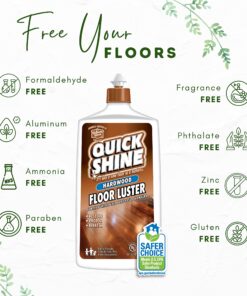 Quick Shine High Traffic Hardwood Floor Luster and Polish, 27 Fl. Oz. 26 81jhFgylhTL
