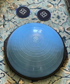 Bosu Home Gym Equipment The Original Balance Trainer 26 Inch Diameter Light Blue/Black 30 81jhWxjT1gL