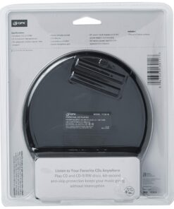 GPX PC301B Portable CD Player with Stereo Earbuds and Anti-Skip Protection (PC301B),Black, Single Standard Packaging 14 81jhZAXW 0L