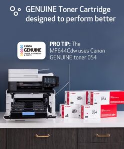 Color imageCLASS MF644Cdw - All-in-One, Wireless, Mobile-Ready, Duplex Laser Printer with 3 Year Warranty,Works with Alexa MF644Cdw (Old Model) 27 81ji2d HN4L