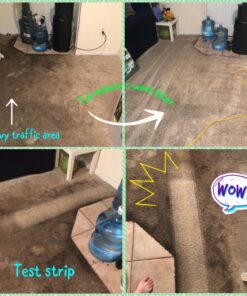 Carpet Miracle - Carpet Cleaner Shampoo Solution for Machine Use, Deep Stain Remover and Odor Deodorizing Formula, Use On Rug Car Upholstery and Carpets (32FL OZ) Spring Mint Scent 32 Fl Oz (Pack of 1) 46 81jieIJZQXL