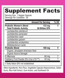 Alternative view of Physician's Choice Probiotics for Women - PH Balance, Digestive, UT, & Feminine Health - 50 Billion CFU - 6 Unique Strains for Women - Organic Prebiotics, Cranberry Extract+ - Women Probiotic - 30 CT 30 Count (Pack of 1)