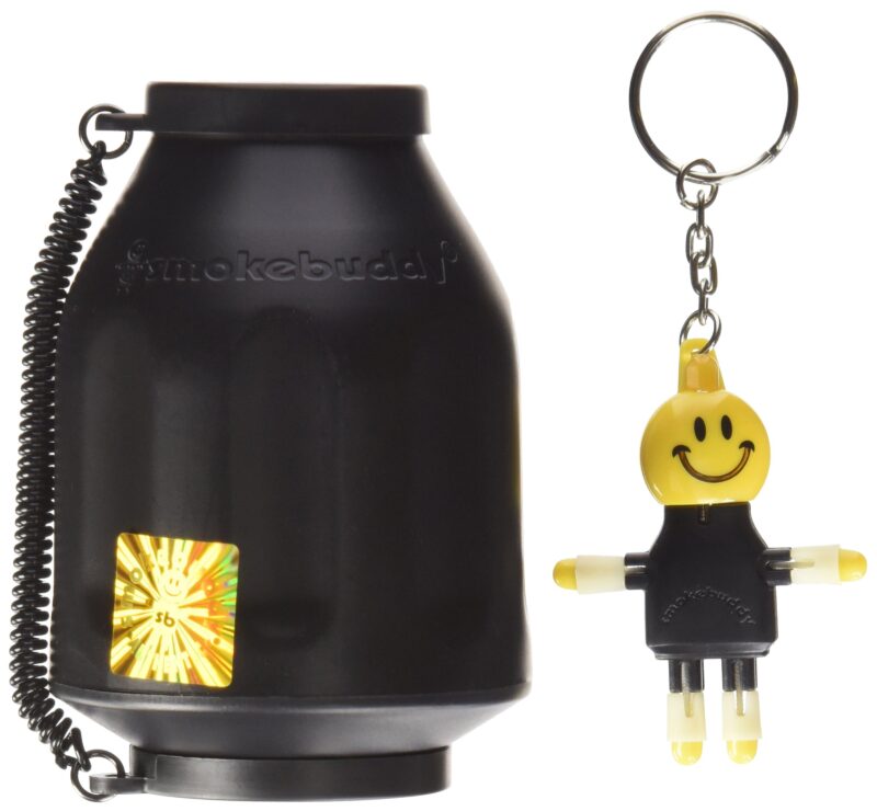 Smoke Buddy Personal Air Purifier Cleaner Filter Removes Odor -Black Black