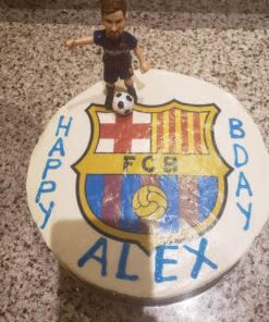 FC Barcelona Edible Cake Topper- 1/4 Sheet 25 81jlLP 75QL