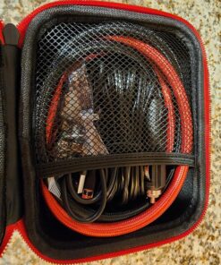 LASFIT AIR CR1 Tire Inflator Portable Air Compressor, 2in1 150PSI Cordless 12V DC Electric Auto Pump w/Digital Pressure Gauge, 3X Fast Inflation, 7800mAH Battery, LED Light for Car Bike Motorcycle Black 36 81jmBaInZFL