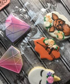 UNIQUEPACKING 100 Pcs 4x6 Inches (O) Clear Flat Open-End Cello Cellophane Bags Good for Bakery, Party/Wedding Favors, 1 Pack / 100 Pieces 100 Count (Pack of 1) 25 81jmz7stptL