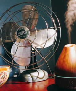 Pure Enrichment PureSpa Natural Essential Oil Diffuser (Natural) – 200ml Water Tank Lasts Up to 10 Hours with Soft Color-Changing Lights and Auto Safety Shut-Off Wood 28 81jqQdWminL