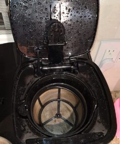 Hamilton Beach 2-Way 12 Cup Programmable Drip Coffee Maker & Single Serve Machine, Glass Carafe, Auto Pause and Pour, Black (49980R) 48 81jqXYaWvrL